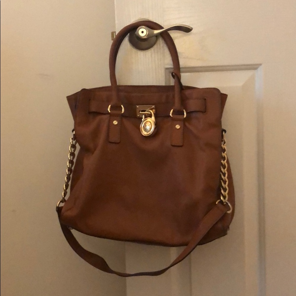 Cognac Michael Kors bag